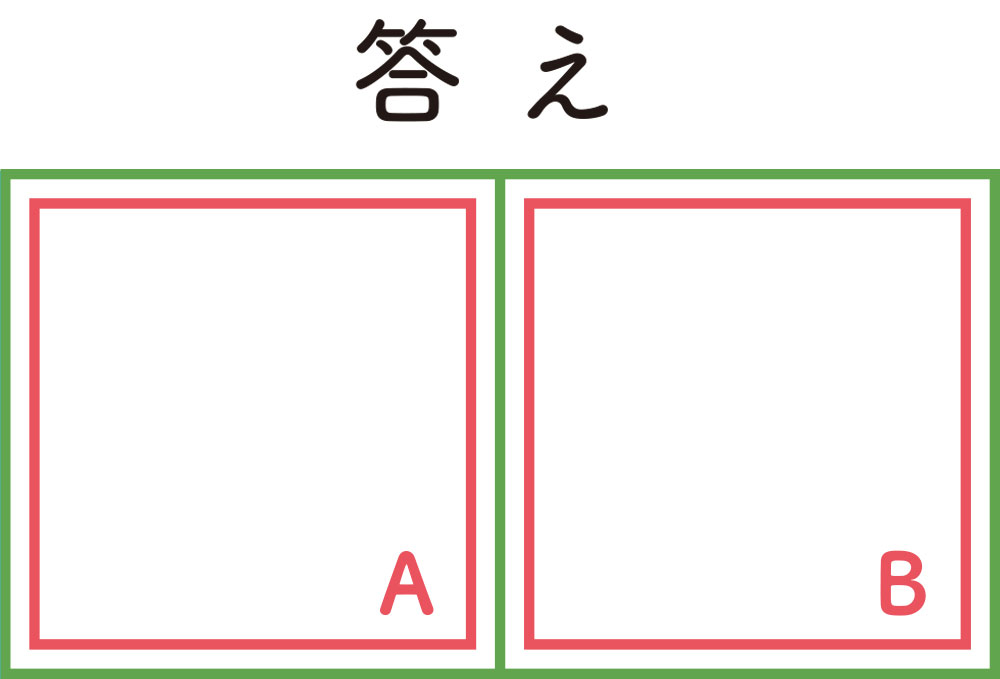 クロスワード回答マス